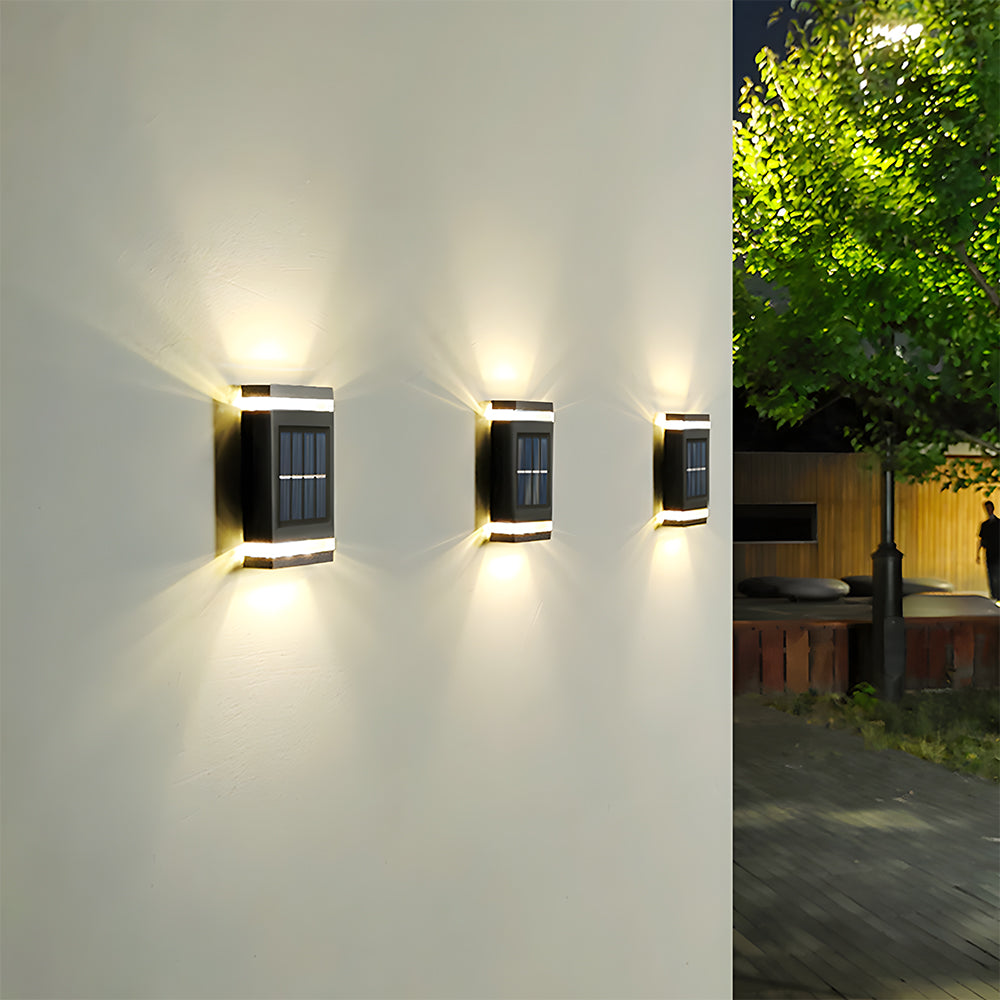 Solar UP and Down Wall Lights