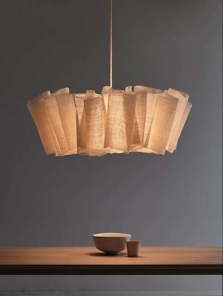 Kumo Linen Pendant Lamp