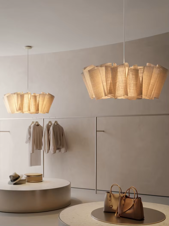 Kumo Linen Pendant Lamp
