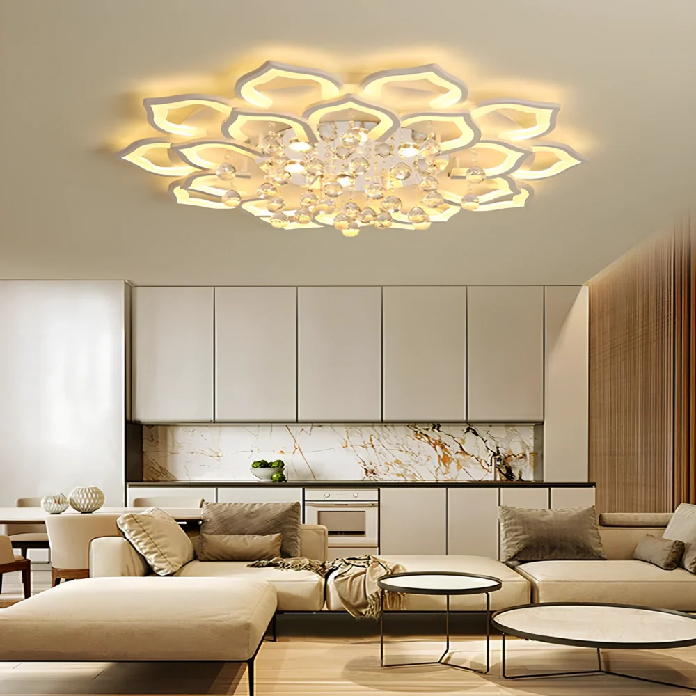 Lotus™ Crystal Chandelier