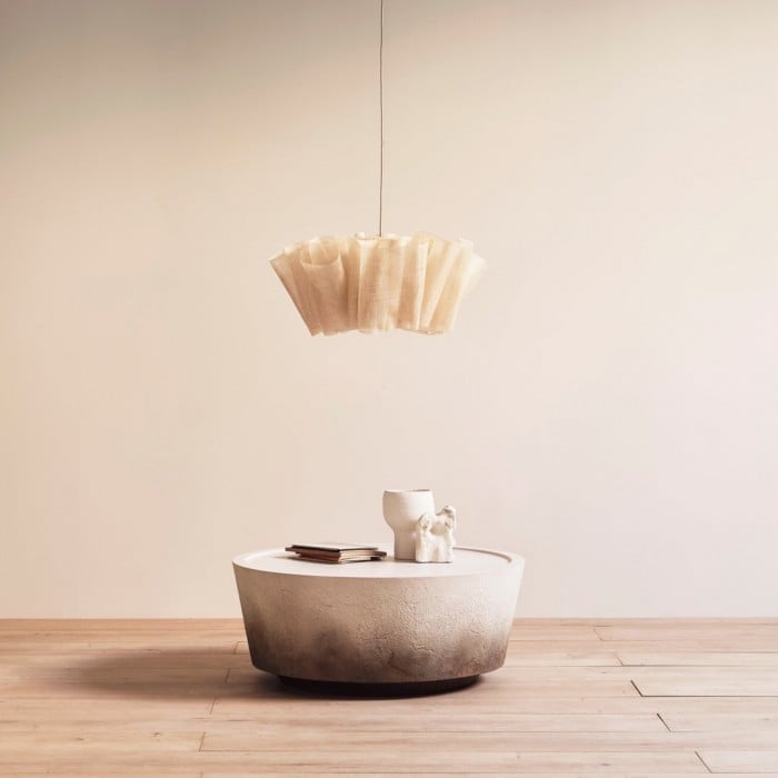 Kumo Linen Pendant Lamp