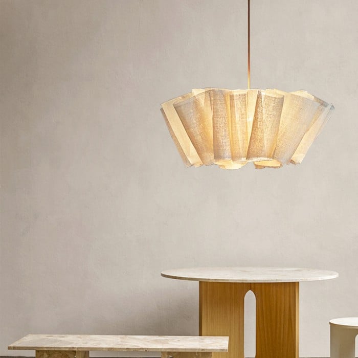 Kumo Linen Pendant Lamp
