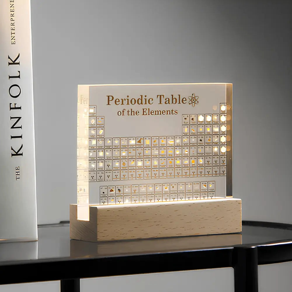 Real Periodic Table Lamp
