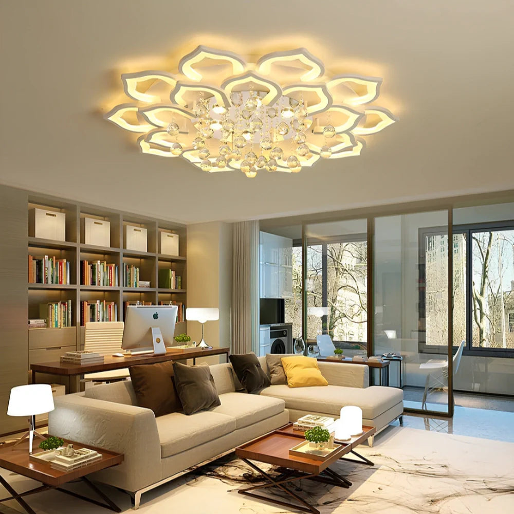 Lotus™ Crystal Chandelier