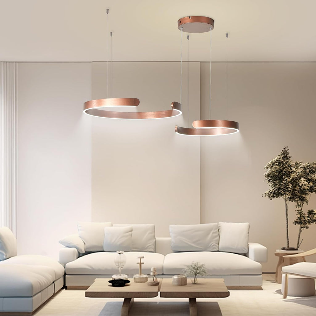 Vaya™ | Minimalistic led ring chandelier