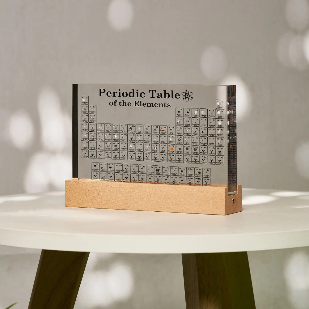 Real Periodic Table Lamp