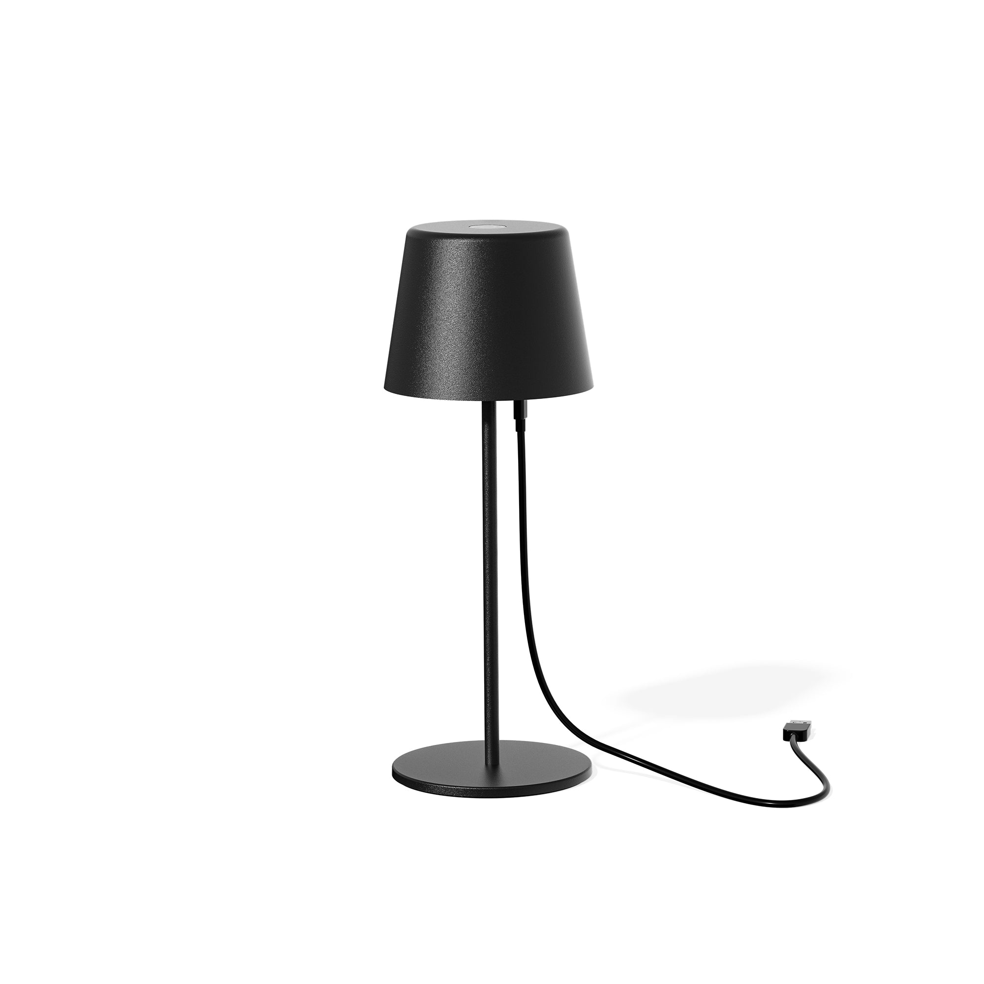 Paola 300 Rechargeable Cordless Table Lamp Matte Black (Lampa LED)