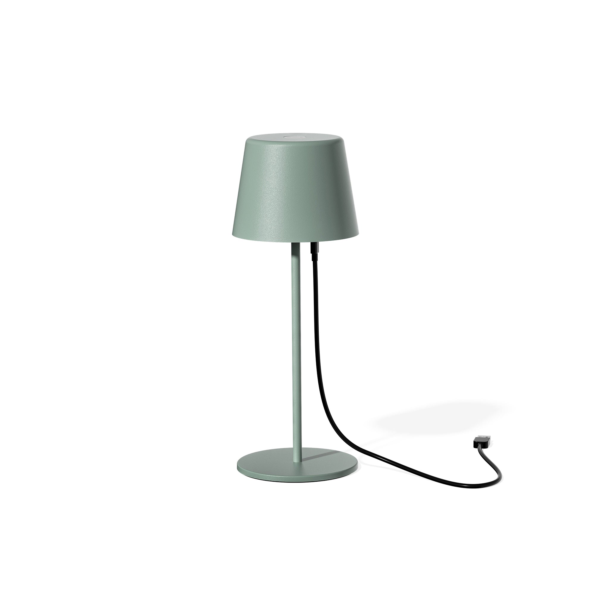 Paola 300 Rechargeable Cordless Table Lamp Matte Green Grey (Lampa LED)