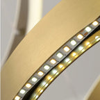 Vaya™ | Minimalistic led ring chandelier