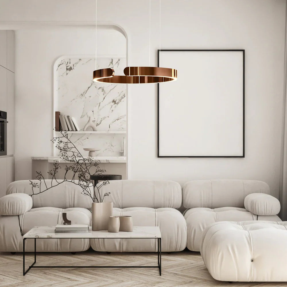 Vaya™ | Minimalistic led ring chandelier