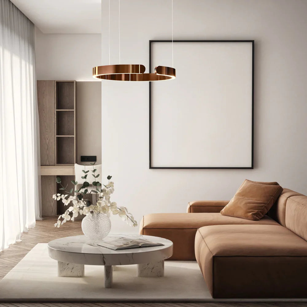 Vaya™ | Minimalistic led ring chandelier