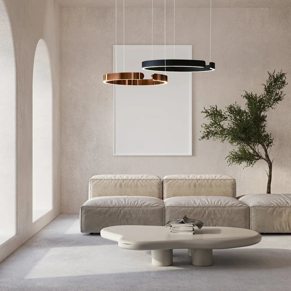 Vaya™ | Minimalistic led ring chandelier