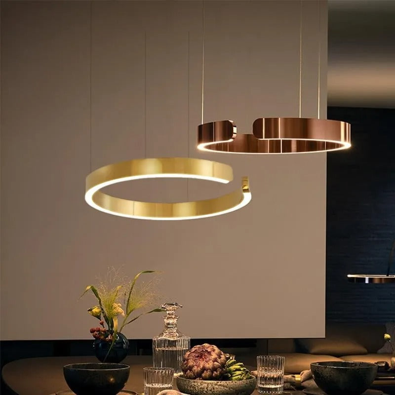 Vaya™ | Minimalistic led ring chandelier