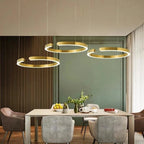 Vaya™ | Minimalistic led ring chandelier