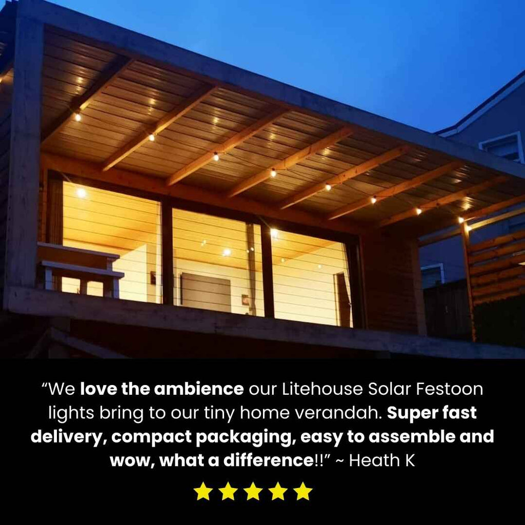 Solar Bulb String Lights