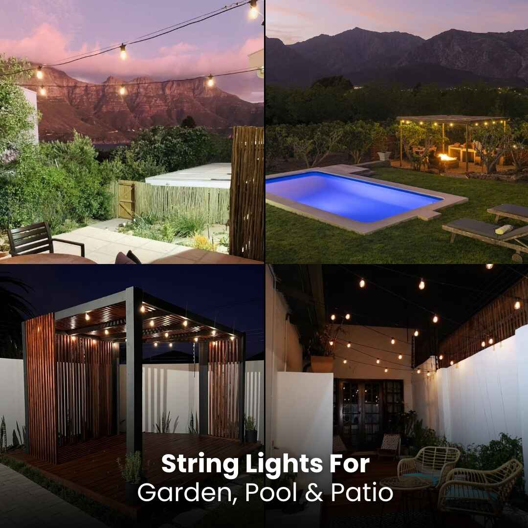 Solar Bulb String Lights