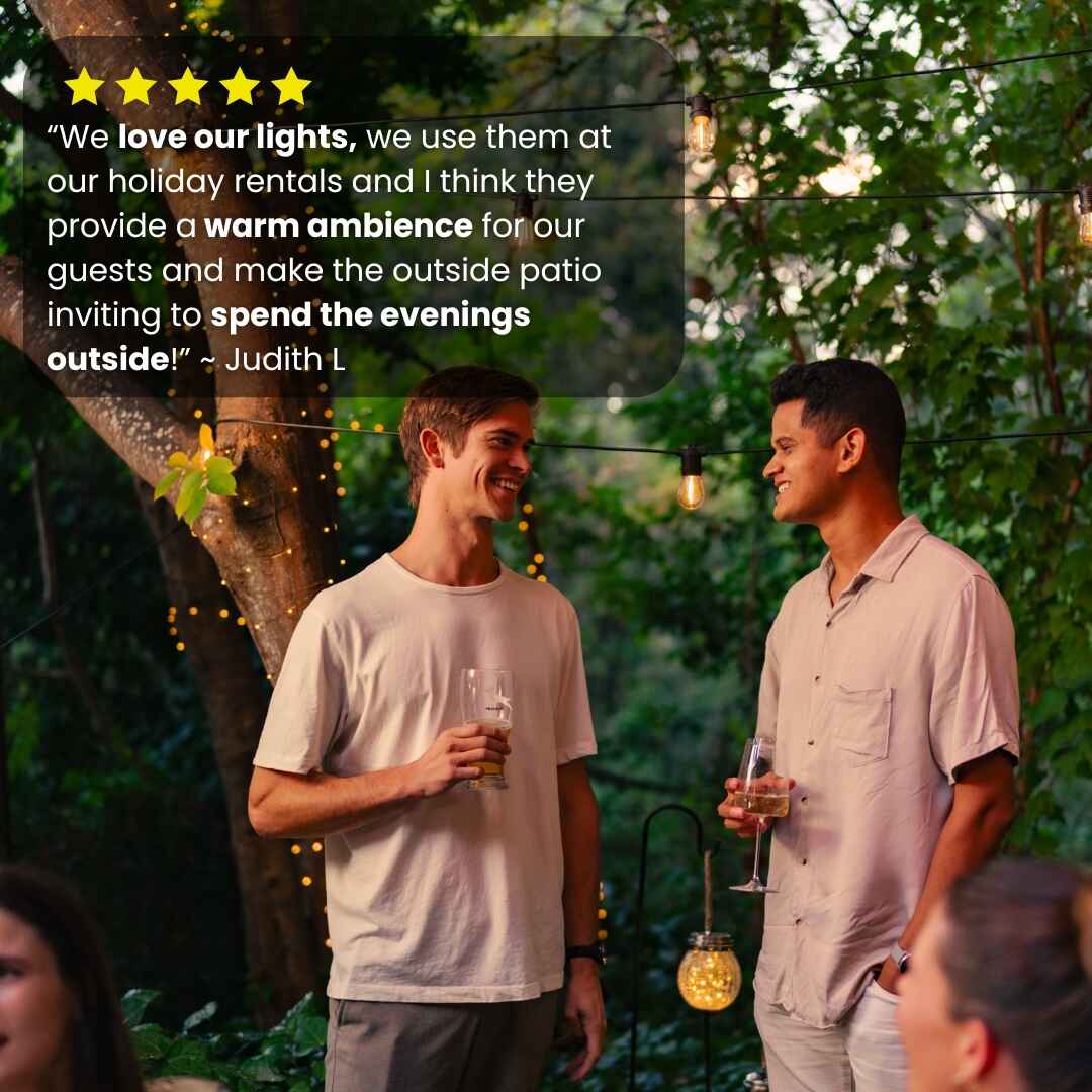 Solar Bulb String Lights