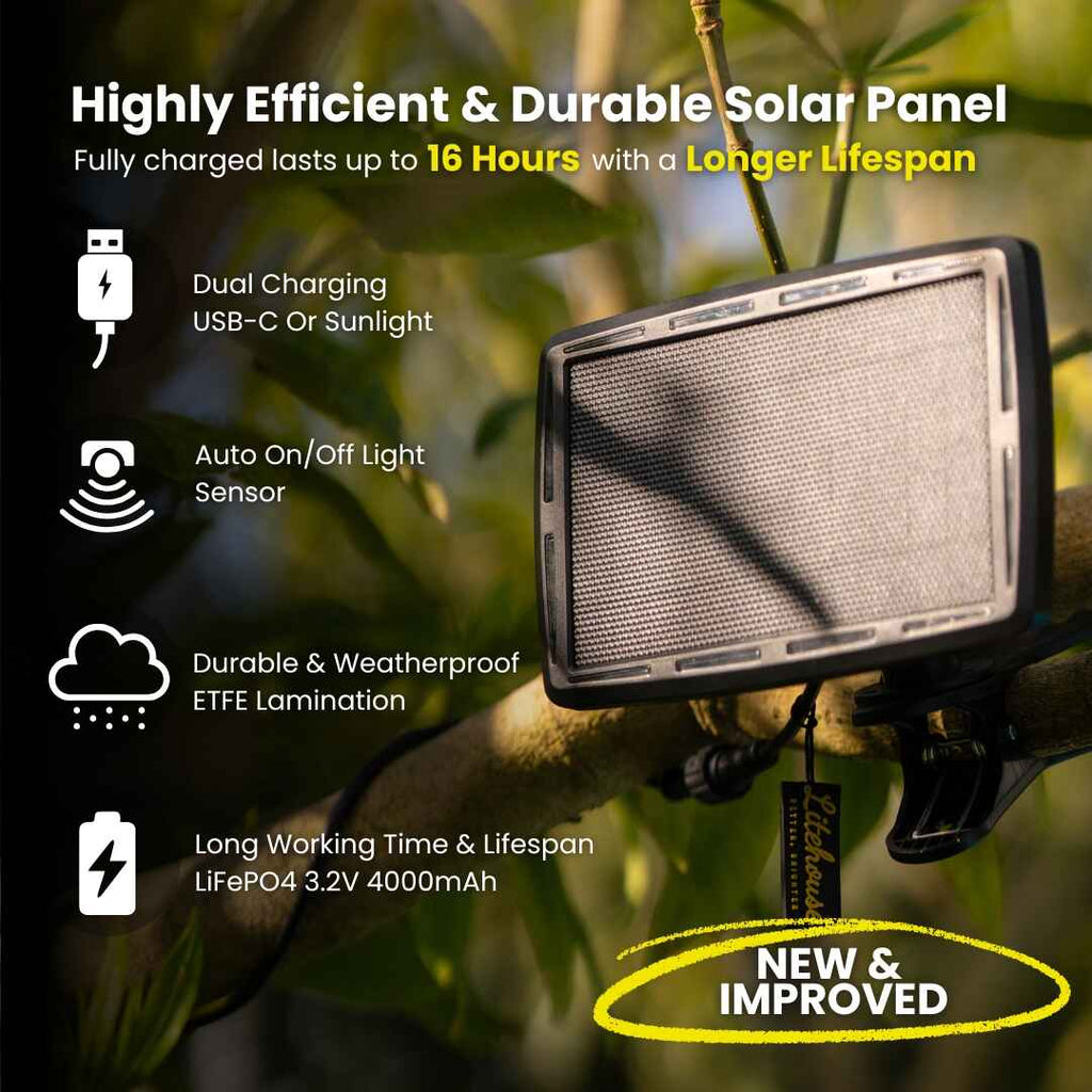 Solar Bulb String Lights