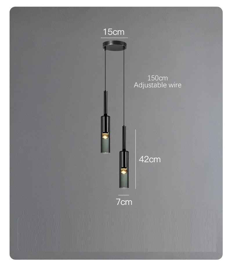 Corvina™ | Nordic Glass LED Pendant