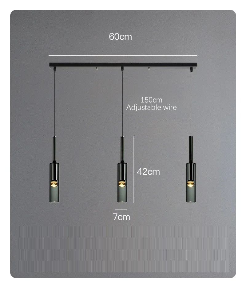 Corvina™ | Nordic Glass LED Pendant